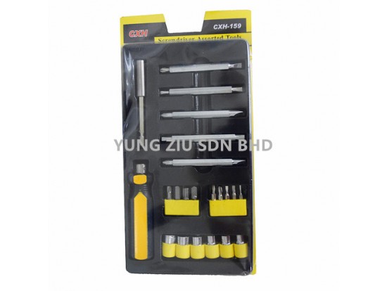 CXH-159#22PCS SCREWDRIVERS ASSORTED TOOLS(CXH)