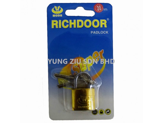 20MM TITANIUM PAD LOCK (RICHDOOR)