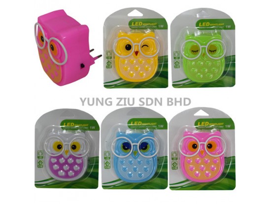 513#LED NIGHT LIGHT(OWL)(QIAOLIAN) 