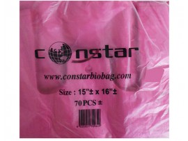 (70P/PACK)SB 1516#15*16^CONSTAR T-SHIRT BAG 1516(CONSTAR)