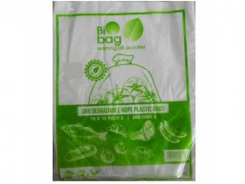 (200G)HM 10X16#10*16^HM PLASTIC BIOBA袋(OXO DEGRADABLE HOPE PLASTIC BAGS)