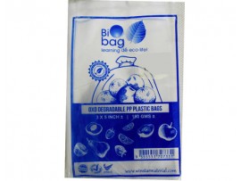 (150G)PP 3X5#3*5^PP PLASTIC BIOBAG(OXO DEGRADABLE HOPE PLASTIC BAGS)