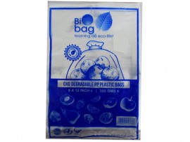 (150G)PP 8X12#8*12^PP PLASTIC BIOBAG(OXO DEGRADABLE HOPE PLASTIC BAGS)