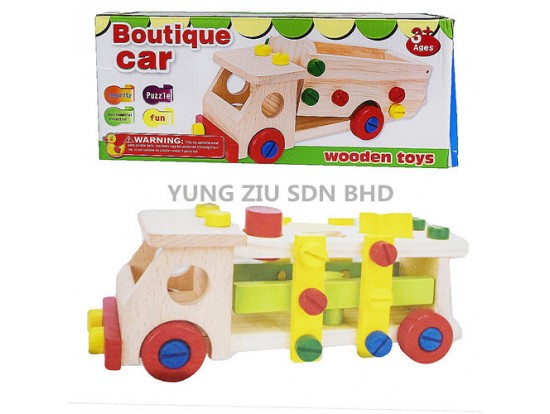 B#BOUTIQUE CAR WOODEN TOYS