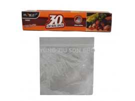 74001#30PCS 26CM*29CM ZIP SEAL BAGS(STORE IT)