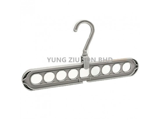 PLASTIC NINE-HOLE BRANCH STORAGE HANGER