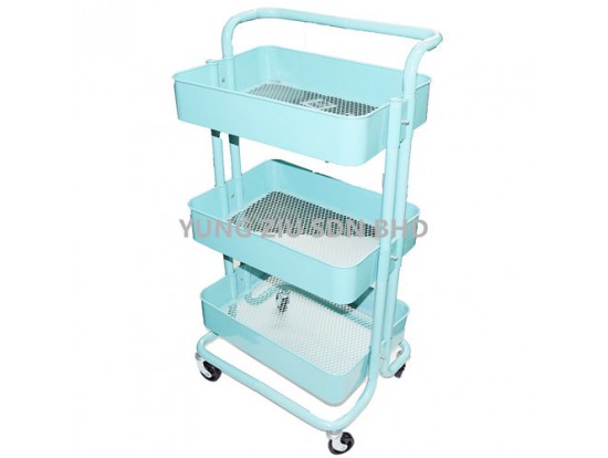 LH-666#THREE-LAYER ACTIVITY IRON SHELF 35*45*87CM