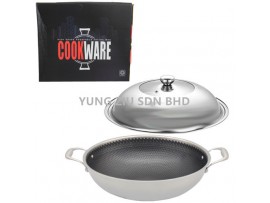 40CM HONEYCOMB NON-STICK WOK