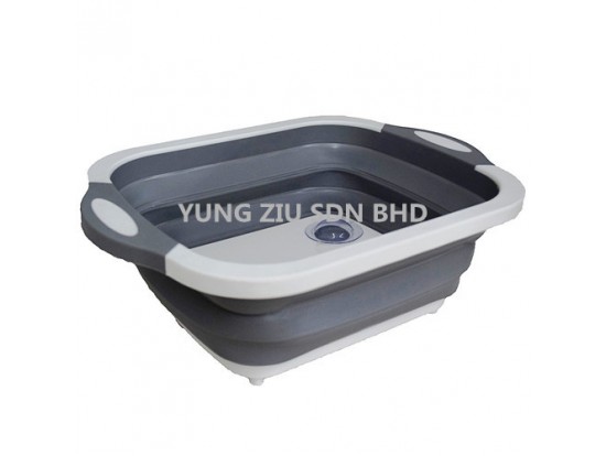 FOLDING DRAIN BASKET AND CHOPPING BOARD(ASTV)