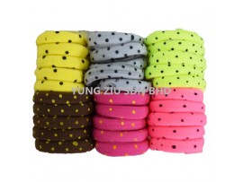 (30PCS/BOX)SPOTTED HAIR RING