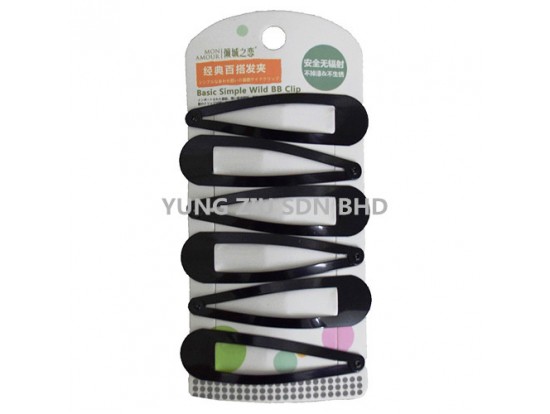 BBJ0109#6PCS HAIR CLIPS