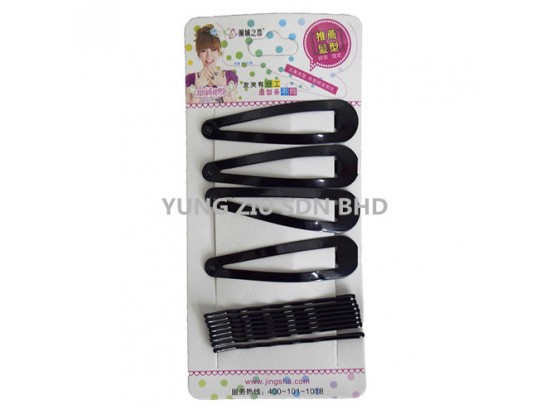 BBJ0109#5+8 HAIR CLIPS