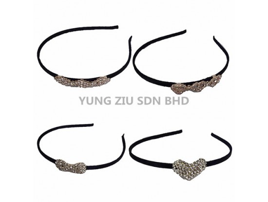 (24PCS/BOX)DIAMOND ACCESSORY HEADBAND