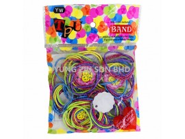 (1SET)100PCS HAIR BAND(YW TPU BAND)