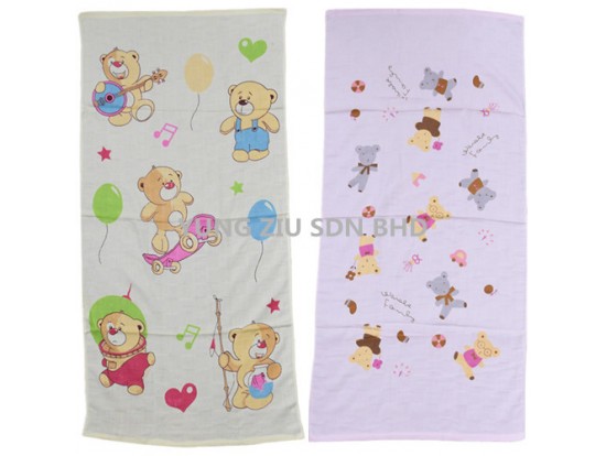 55*115CM CARTOON TOWEL(118G)