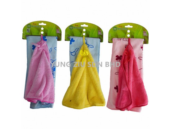 CG3499# FACE TOWEL + TOWEL(CLEANPOEM)