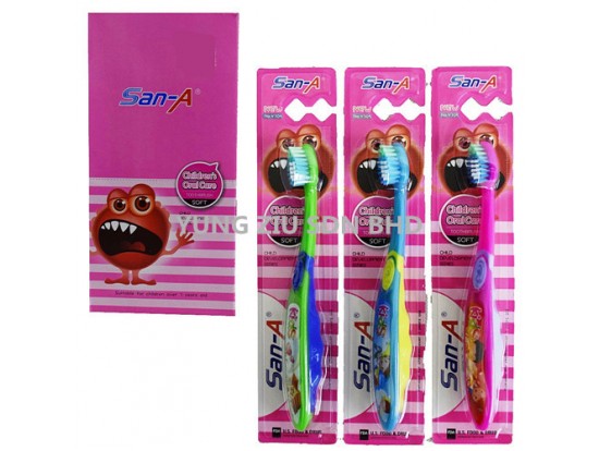 (1PCS)Y105#CHILDRENS TOOTHBRUSH(SAN-A)