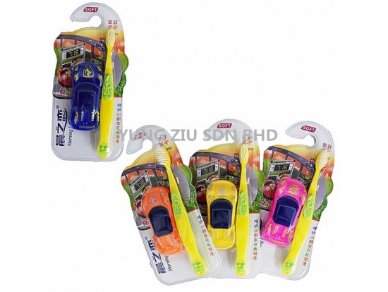 (1PCS)9058#TOOTHBRUSH+TOY(MORNING LOVE