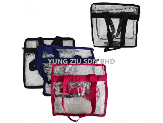 PVC HANDBAG 30*29*15CM