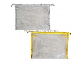 TRANSPARENT COLOR SIDE BAG(27*20*8CM)