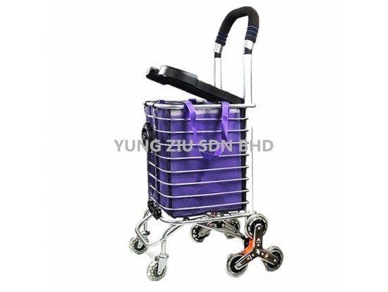 SHOPPING CART WITH COVER