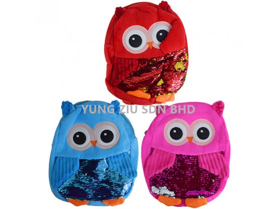 OWL SEQUIN BAG