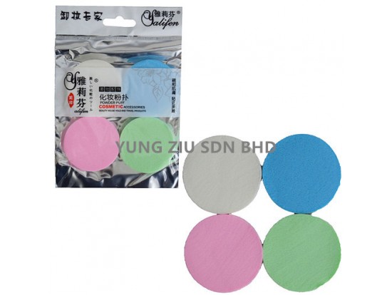 (1SET)F188#4PCS POWDER PUFF(YALIFEN)