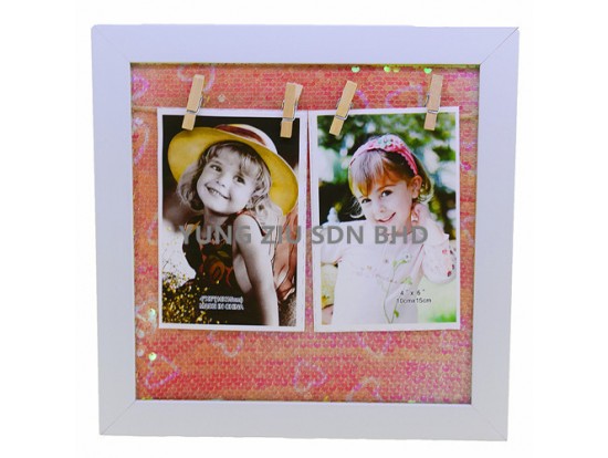 28*28CM CLIP SEQUIN PHOTO FRAME