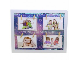 34*44CM CLIP SEQUIN PHOTO FRAME