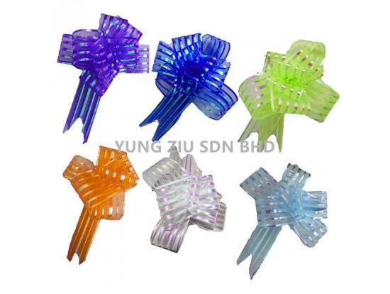 (10PCS/PACK)5CM PULL BOWS(PULL FLOWER RIBBON)