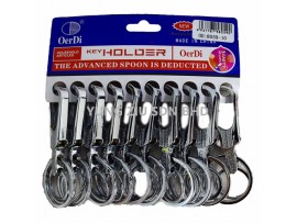 (10P/PACK)8059-10#DOUBLE RING KEY CHAIN(OER DI)