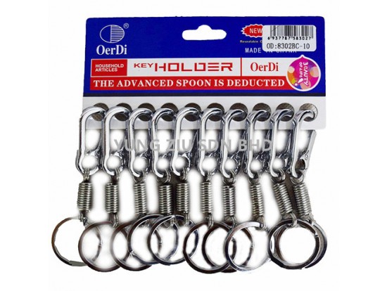 (10P/PACK)8020#8302BC-10#MEDIUM KEY CHAIN(OER DI)