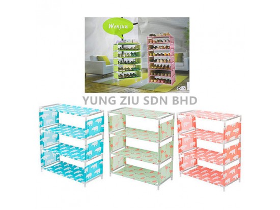 FOUR-LAYER SHOE RACK(WENJUN)