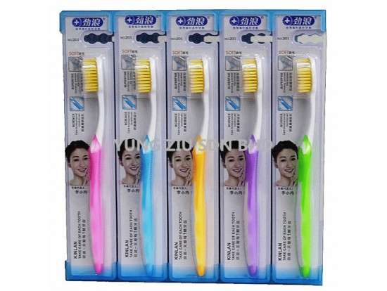 (1PCS)201#TOOTHBRUSH(KINLAN)