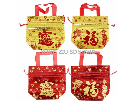 B2408-10#CNY SHOPPING BAG 24.5*22*10CM(1PCS)CNY(12285)