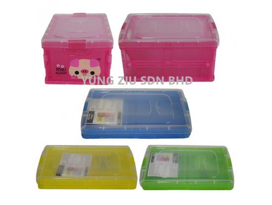 21*15*10CM PLASTIC COVER FOLDING STORAGE 