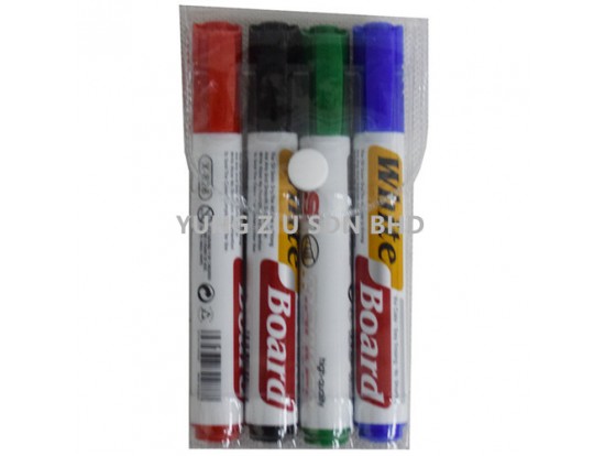 (1SET)X-828#4PCS WHITE BOARD MARKER(MS)