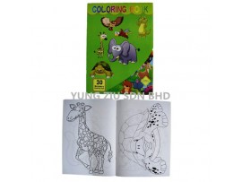 CX-5001-5006#COLORING BOOK WITH STICKERS