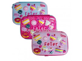 1211# EVA PENCIL BAGS(CAKE)14*21*4CM(FEIER)