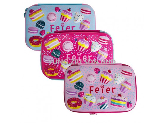 1211# EVA PENCIL BAGS(CAKE)14*21*4CM(FEIER)