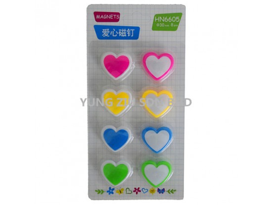 KHN-6605#30MM8PCS LOVE MAGNETS(KIDARIO)