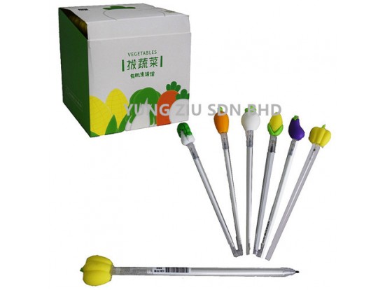 (48PCS/BOX)KK-6865#0.5MM GEL PEN(VEGETABLES)