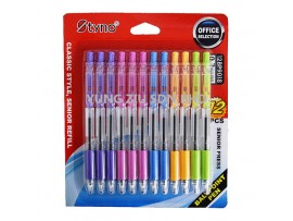 12BP9018#12PCS 0.7MM BALLPOINT PEN