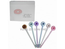 (48PCS/BOX)KK-6885#0.5MM GEL PEN(DONUTS)(KUKI)