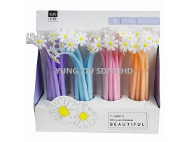 (48PCS/BOX)KK-6889#0.5MM GEL PEN (CHRYSANTHEMUN)(KUKI)