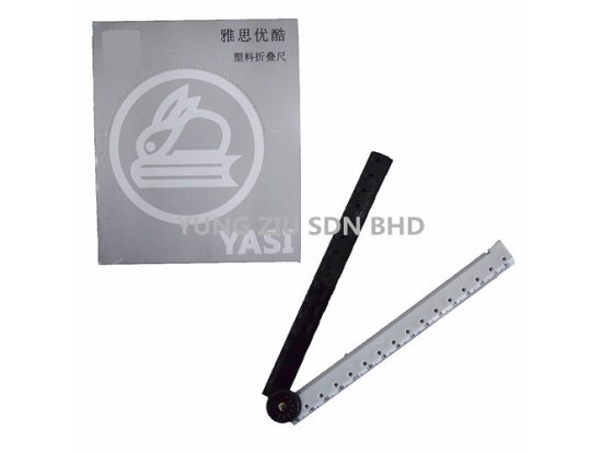 (40PCS/BOX)YS-8035#30CM RULER (YASI)