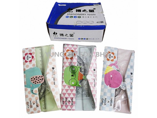 (1SET)BZJ-1532#4PCS RULER SET(BZJ)