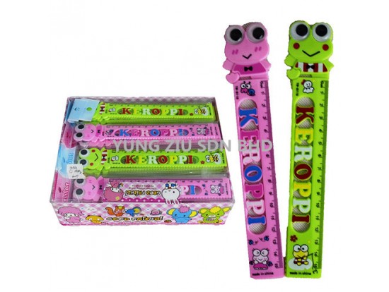 (72PCS/BOX)TW-8118#15CM RULER(KEROPPI)