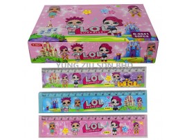 (60PCS/BOX)D-0041#15CM RULER(LOL)