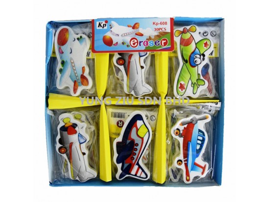 (30PCS/BOX)KP-608#AIRPLANE ERASER